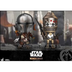 STAR WARS - Cosbaby - Wave 3 - Mandalorian & IG-11 Set