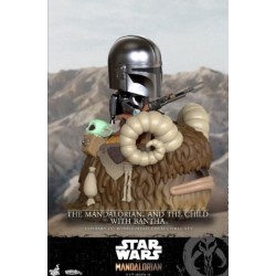STAR WARS - Cosbaby - Wave 3 - Mandalorian & Child with...