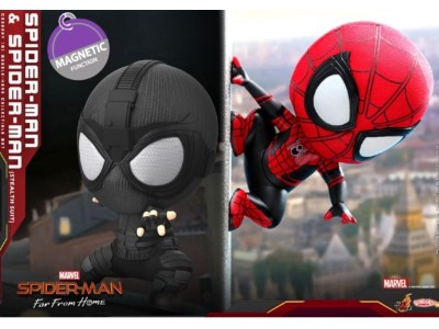 SPIDERMAN - Cosbaby - Wave 2 - Spider-Man & Spider-Man Stealth Suit