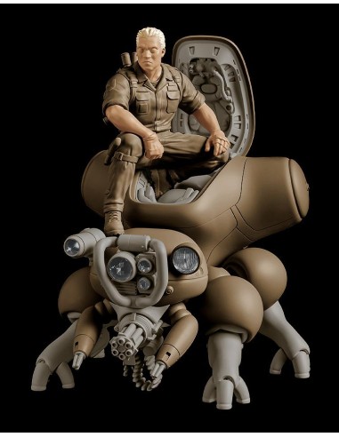 GHOST IN THE SHELL - MF-95 Batou & Fuchikoma -...