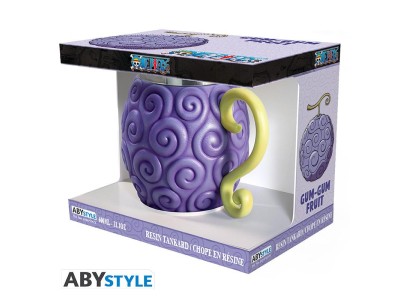 ONE PIECE - Fruit du Démon Gum-Gum - Chope 3D 400ml