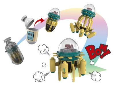 DRAGON BALL -Capsule 433 "Machine de Trunks" -Figurine Change Arts 9cm