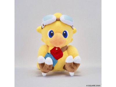 FINAL FANTASY - Chocobo & The flying ship - Peluche Picture Book 16cm