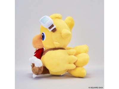 FINAL FANTASY - Chocobo & The flying ship - Peluche Picture Book 16cm