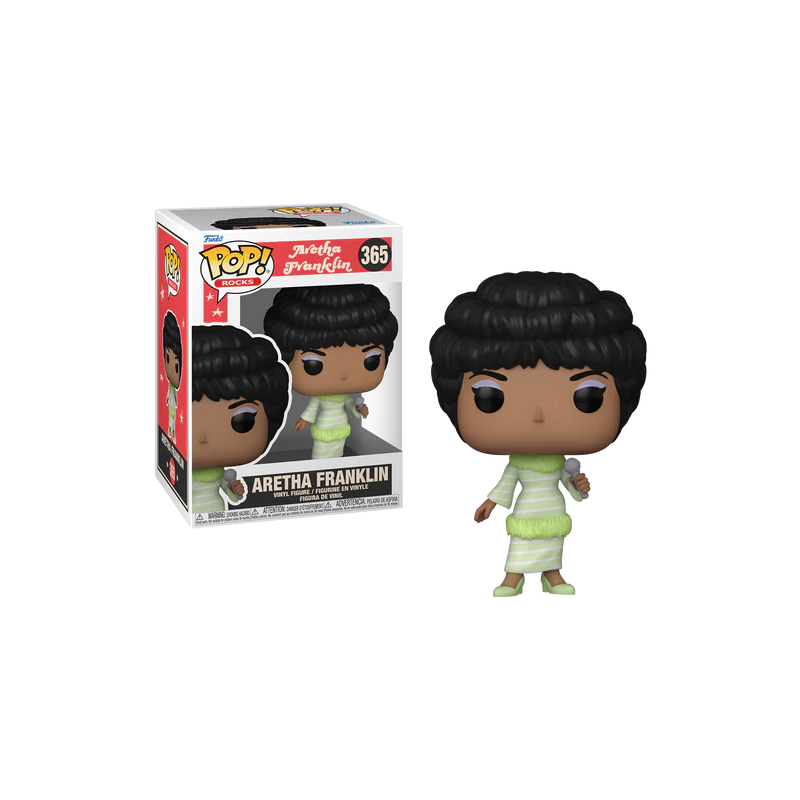MUSIC - POP Rocks NÂ° 365 - Aretha Franklin (Green Dress)