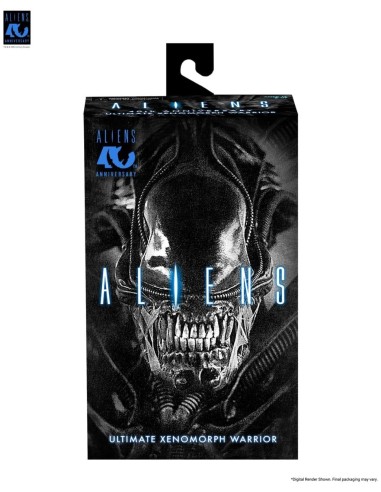 ALIENS 40EME ANNIVERSAIRE - Guerrier Alien Noir...
