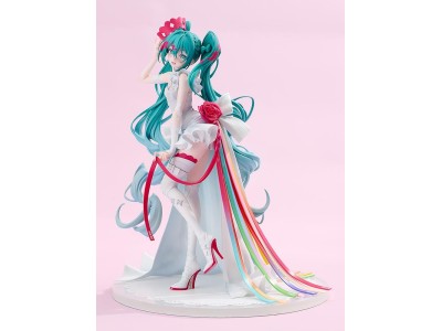 HATSUNE MIKU - Racing Miku 15th Rhapsody 2010-2015 -Statuette 1/7 27cm