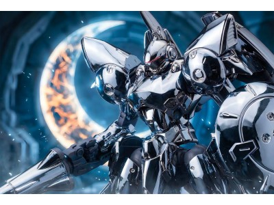 SHEIK MAINLAND - Ultra Action Trooper Actaeon Silver - Model Kit 1/144