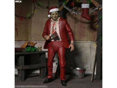 TEXAS CHAINSAW MASSACRE - Santa Leatherface - Figurine Ultimate 17cm
