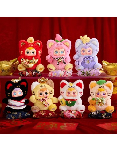 MEI YI YOU ART - Samuel Wealth Cat Mini Plush...