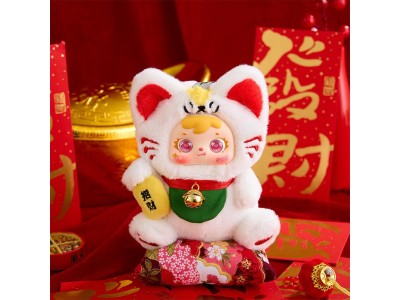 MEI YI YOU ART - Samuel Wealth Cat Mini Plush BLIND BOX (6pcs) - 18cm