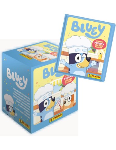 BLUEY - Panini Display 36 Pochette 5 Stickers