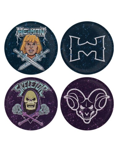 LES MAITRES DE L'UNIVERS - 4 Dessous de Verres...