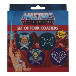 LES MAITRES DE L'UNIVERS - 4 Dessous de Verres Gravés en... 2