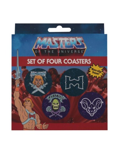 LES MAITRES DE L'UNIVERS - 4 Dessous de Verres...