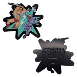 LES MAITRES DE L'UNIVERS - Musclor Skeletor -Médaillon...