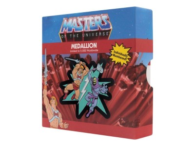 LES MAITRES DE L'UNIVERS - Musclor Skeletor -Médaillon Edition Limitée