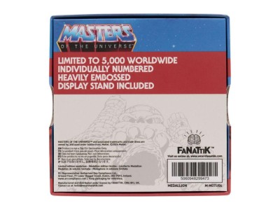 LES MAITRES DE L'UNIVERS - Musclor Skeletor -Médaillon Edition Limitée