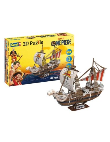ONE PIECE NETFLIX - Vogue Merry - Puzzle 3D 112pcs