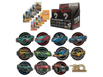 HOT WHEELS - Mystery Box de 12 Pin's