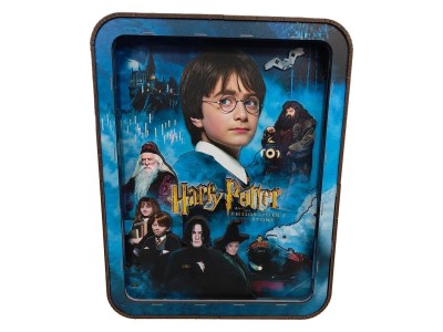 HARRY POTTER -Cadre Mural - L'Ecole des Sorciers - xxpc +Eclairage LED