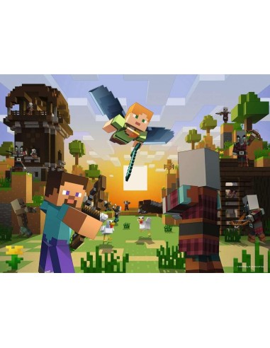 MINECRAFT - Puzzle 150P XXL