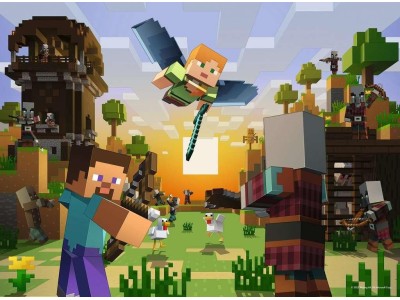 MINECRAFT - Puzzle 150P XXL