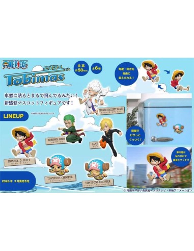 ONE PIECE - Tobimas - Display figurine 5cm (6pcs)