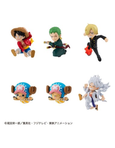 ONE PIECE - Tobimas - Display figurine 5cm (6pcs)