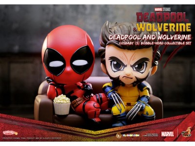 MARVEL - Cosbaby - Wave 4 - Deadpool & Wolverine Set