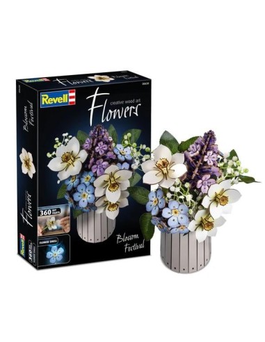 FLEURS EN BOIS - Festival des fleurs - 360pc