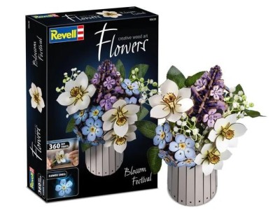 FLEURS EN BOIS - Festival des fleurs - 360pc