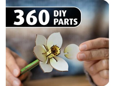 FLEURS EN BOIS - Festival des fleurs - 360pc