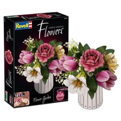 FLEURS EN BOIS - Jardin Fleuri - 181pc