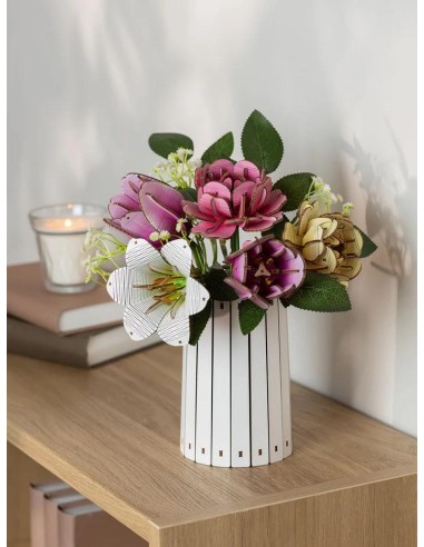 FLEURS EN BOIS - Jardin Fleuri - 181pc