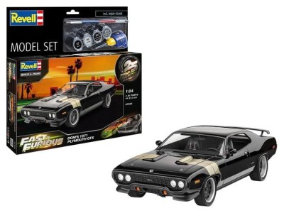 FAST & FURIOUS - Dominic's 1971 Plymouth GTX - Model Kit 1/24