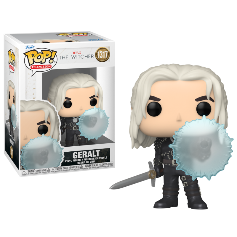 THE WITCHER S2 - POP TV NÂ° 1317 - Geralt (Bouclier)