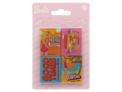 BARBIE - Malibu Barbie - Set de 4 aimants