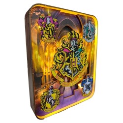 HARRY POTTER - Cadre Mural - Blason - xxpc + Eclairage LED