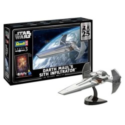 STAR WARS - Sith Infiltrator de Dark Maul - Model Kit 1/120