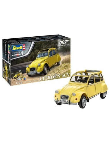 JAMES BOND - Citroën 2 CV - Model Kit 1/24