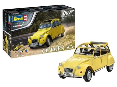 JAMES BOND - Citroën 2 CV - Model Kit 1/24