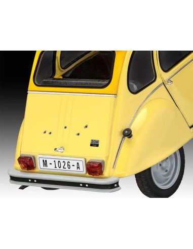 JAMES BOND - Citroën 2 CV - Model Kit 1/24