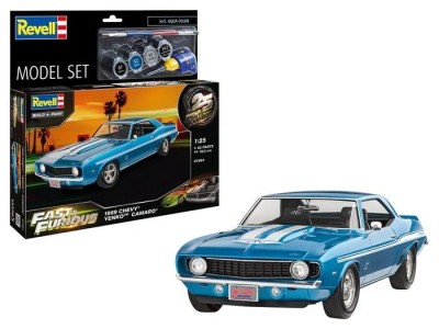 FAST & FURIOUS - 1969 Chevy Camaro Yenko - Model Kit 1/25