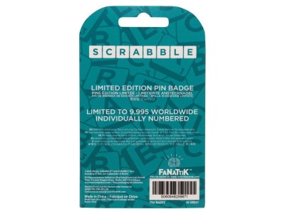 SCRABBLE - Word Nerd - Pin's Edition Limitée