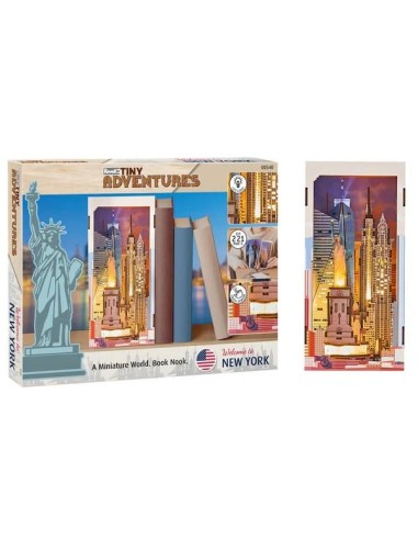 BOOK NOOK KIT - New York - 221pc + Eclairage LED