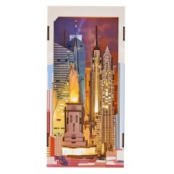 BOOK NOOK KIT - New York - 221pc + Eclairage LED 2