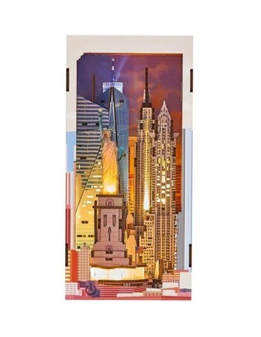 BOOK NOOK KIT - New York - 221pc + Eclairage LED