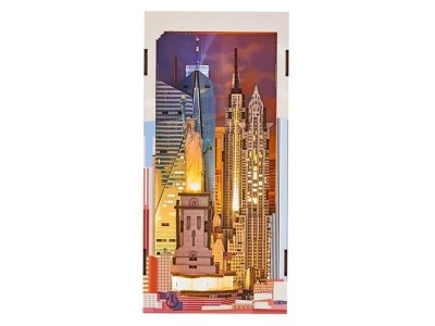 BOOK NOOK KIT - New York - 221pc + Eclairage LED