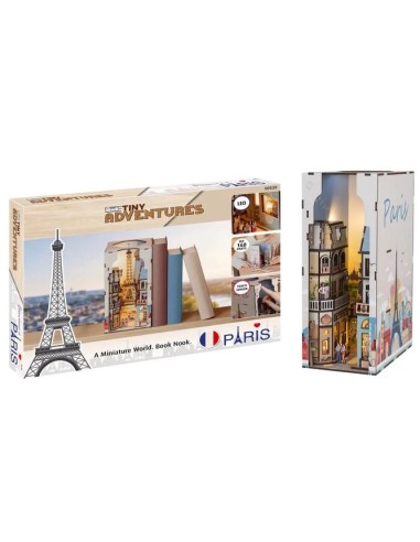 BOOK NOOK KIT - Paris - 168pc + Eclairage LED